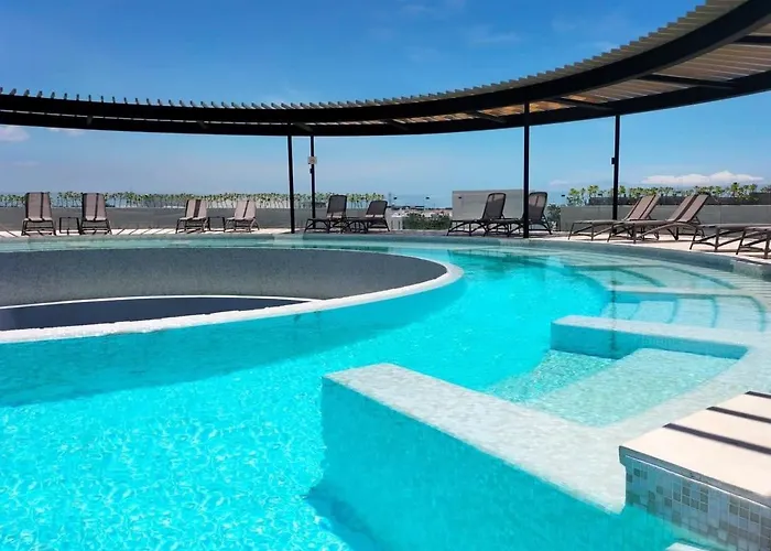 Panoramic 1-br Studio,garden, 360º Pool & Gym Casa vacanze *
